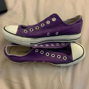 Purple Converse Low Top